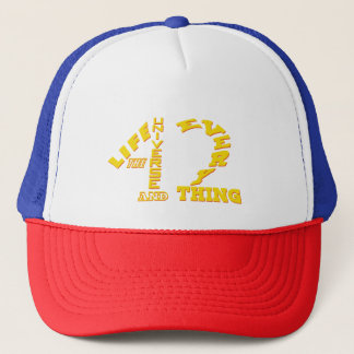 42 - Life The Universe and Everything - HHGTTG Trucker Hat