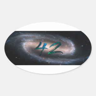 42 - NGC 1300 OVAL STICKER