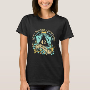42 The Answer to Life The Universe and Everything T-Shirt