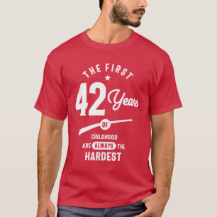 42 Year Old Gift   42nd Birthday Gift Ideas T-Shirt