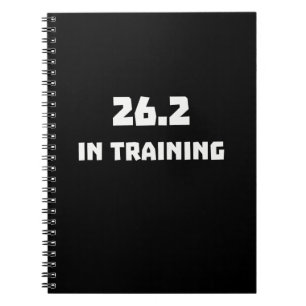42K Marathon Runner 26.2 In Training Running Notebook