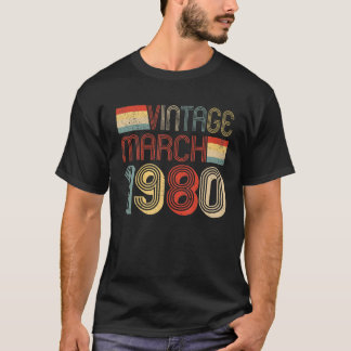 42Nd Birthday Decoration 42 Year Old Gift Vintage T-Shirt