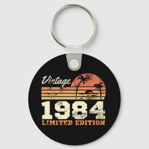  42nd Birthday Vintage 1984 Limited Edition Key Ring