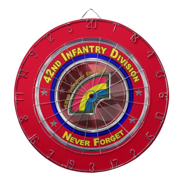 42nd Infantry Division  Dartboard (Front)