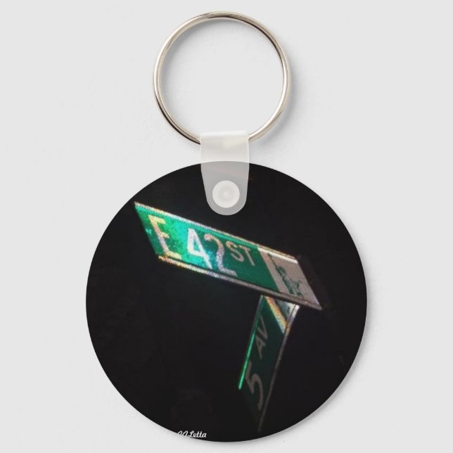 42nd Street Key Ring (Front)