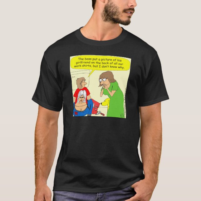 434 butt crack shirt Cartoon (Front)