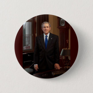 43 George W. Bush 6 Cm Round Badge