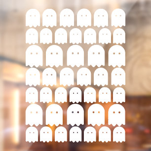 43 Ghosts Halloween White Ghouls