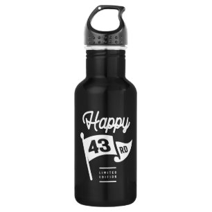 43 Years Old - 43rd Birthday Funny Gift 532 Ml Water Bottle