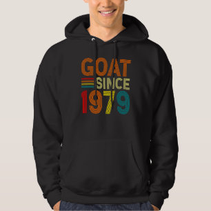 43rd Birthday 43 Years Old Goat Since 1979 Hoodie