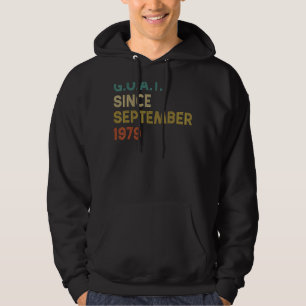 43rd Birthday 43 Years Old Goat Since September 19 Hoodie
