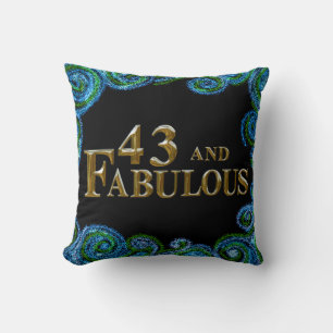 43rd Birthday Cushion