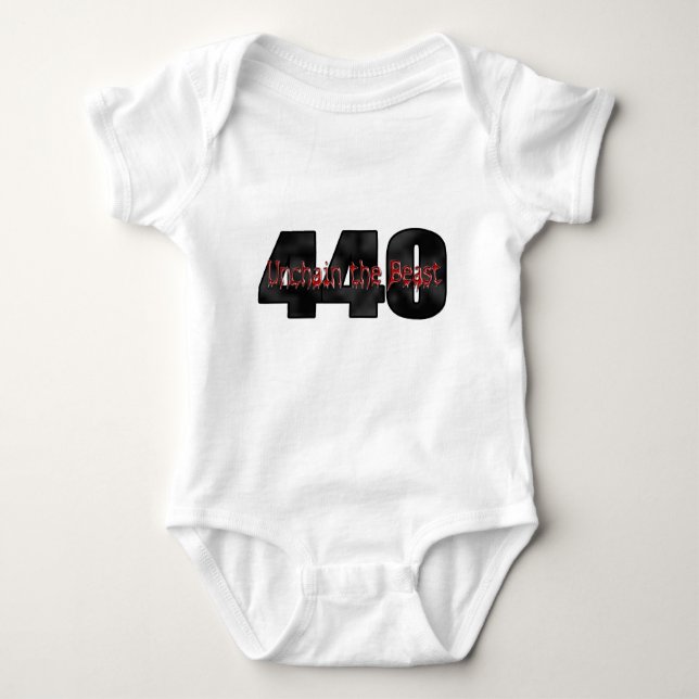 440 Mopar Beast Baby Bodysuit (Front)