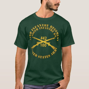 442nd Infantry Regiment 100th Infantry Battalion   T-Shirt