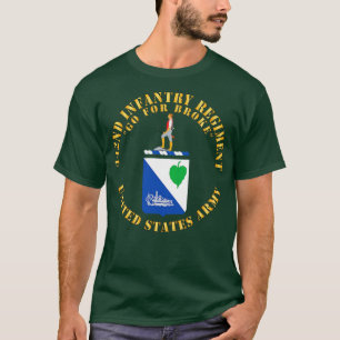 442nd Infantry Regiment COA Go for Broke X T-Shirt