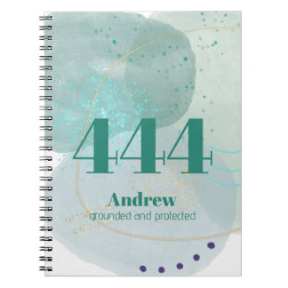 444 Angel Number Divine Protection Affirmation Notebook