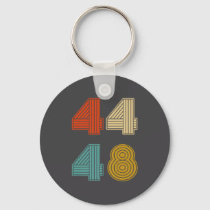 44 48 Obama 2028 President Retro Vintage Premium T Key Ring
