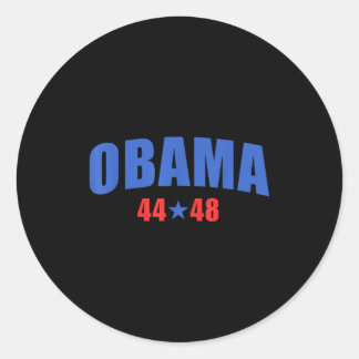 44-48 Obama For President '28 2028 4th Of July Classic Round Sticker