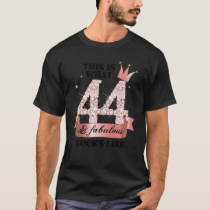 44 & Fabulous I Rose And White Party Group Candid T-Shirt
