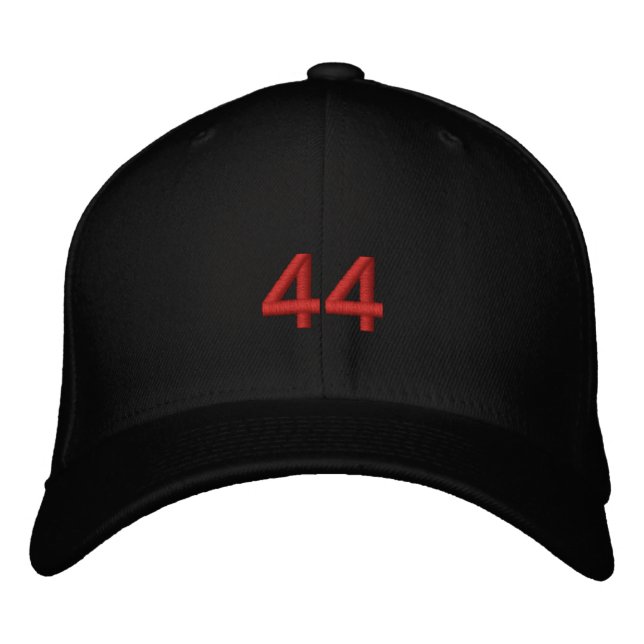44 Obama  Inauguration Embroidered Hat (Front)