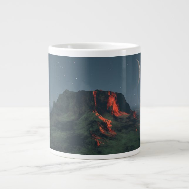 44 oz mug with (Desert Monuments" image (Front)