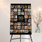 44 Photo Collage 90th Birthday Party