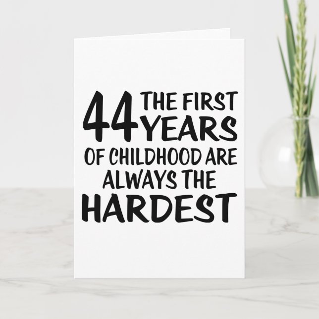 44 The First  Years Birthday Designs Card (Front)