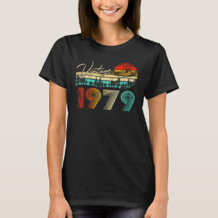 44 Year Old Boys Girls Vintage 1979 44th Birthday  T-Shirt