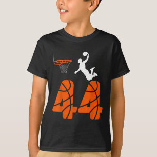 44 Year Old Slam Dunk Its My 44th Birthday Bysketb T-Shirt