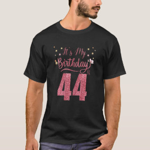 44 Years Old It's My Birthday Awesome Birthday Par T-Shirt
