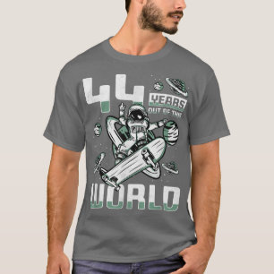 44 Years Out Of This World, 44th Birthday Skater A T-Shirt
