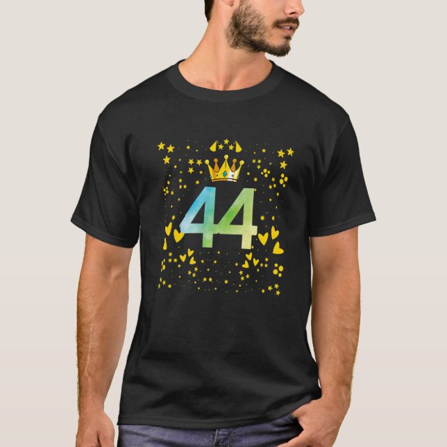 44th birthday anniversaries   T-Shirt (Front)