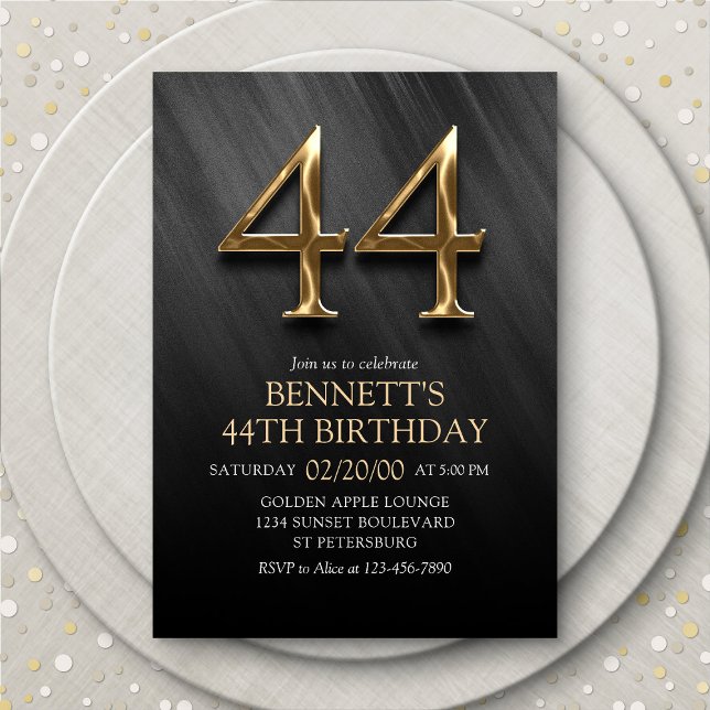 44th Birthday Invitation (Creator Uploaded)