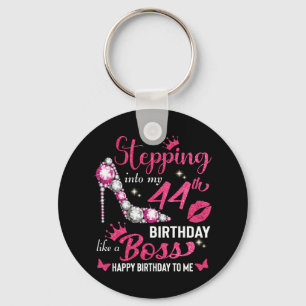 44th birthday like a boss T-Shirt Key Ring