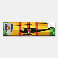 44th Medical Bde UH-1 "DUSTOFF" VSM Bumper Sticker