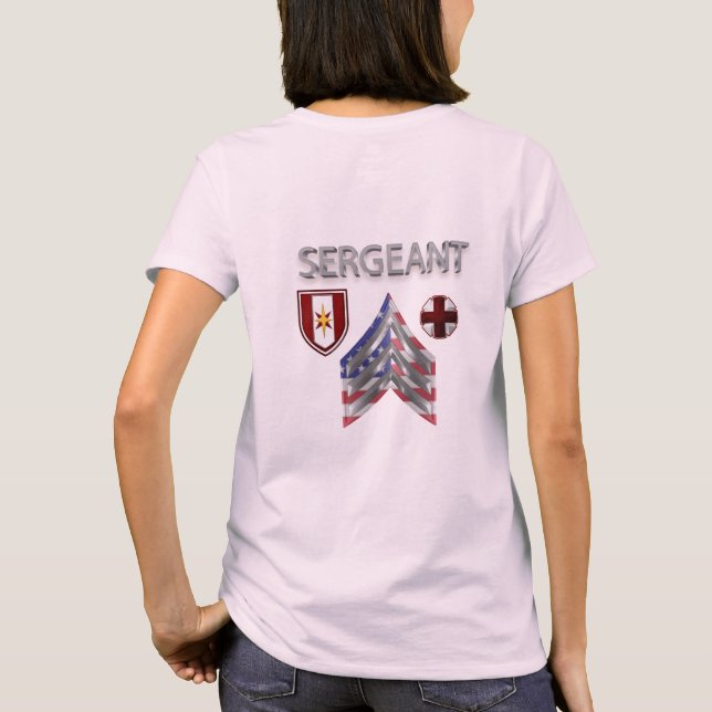 44th Medical Brigade Sergeant T-Shirt (Back)