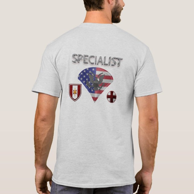44th Medical Brigade Specialist T-Shirt (Back)