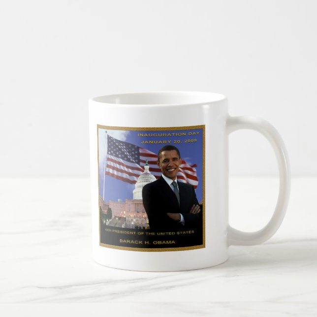 44th President Barack H. Obama Coffee Mug (Right)