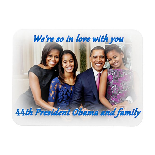 44th President Barack Obama_ Magnet (Horizontal)