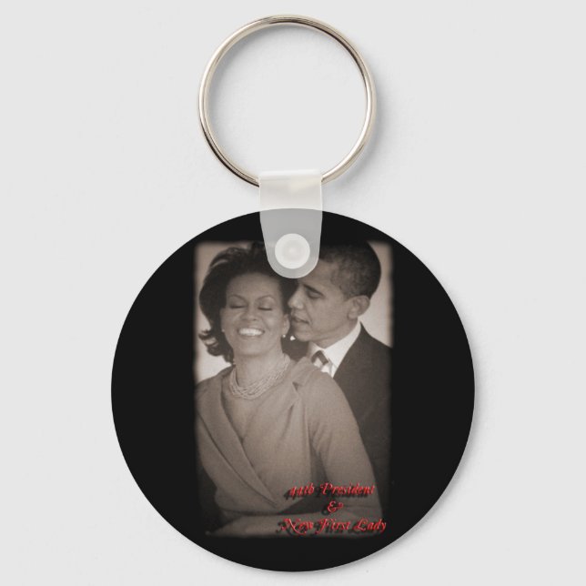 44TH PRESIDENT & FIRST LADY KEY CHAIN (Front)