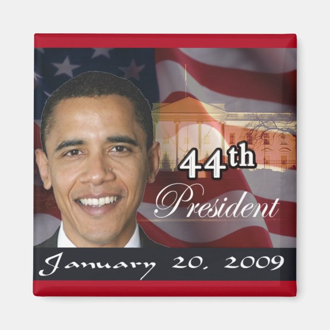 44th President Memorabilia Magnet (Front)