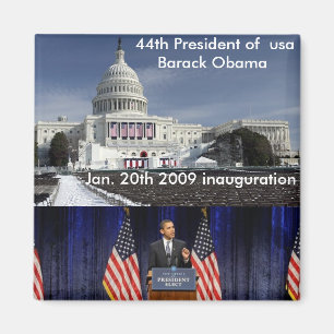 44th President of  usa, Barack Obama Magnet