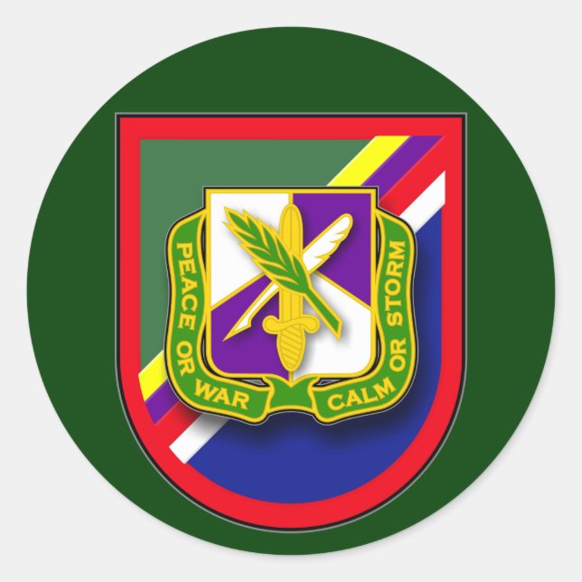 450th Civil Affairs Battalion stickers (Front)