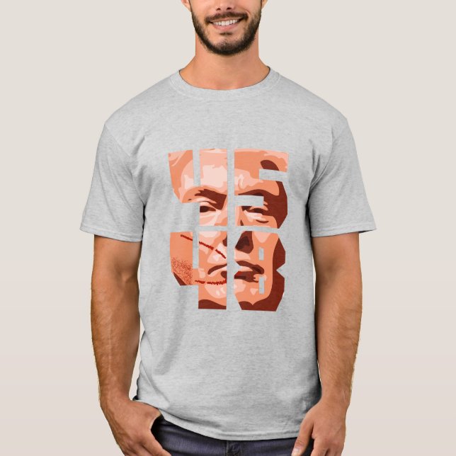 4548 Light-coloured adult tee (Front)