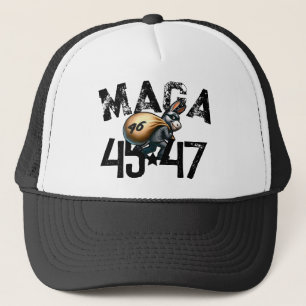 45   46 STOLEN   47 Trump 2024 Trucker Hat