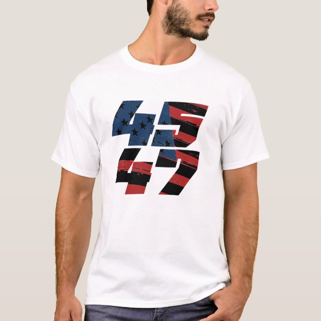 45 47 Dark Flag Mens Value T-Shirt (Front)