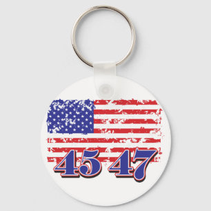 45-47 President TRump Key Ring