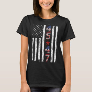 45 47 Trump President Inauguration Usa Retro Trump T-Shirt