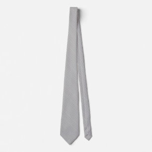 45 Deg White and Grey Lines II Tie