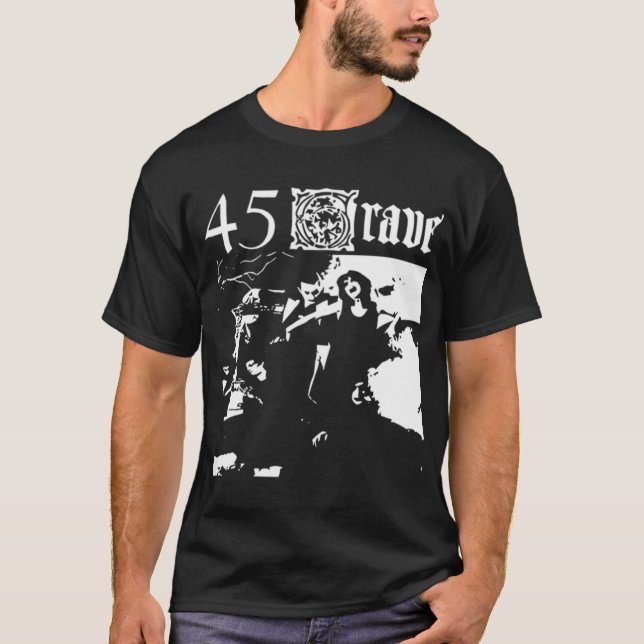 45 Grave Band T-Shirt (Front)
